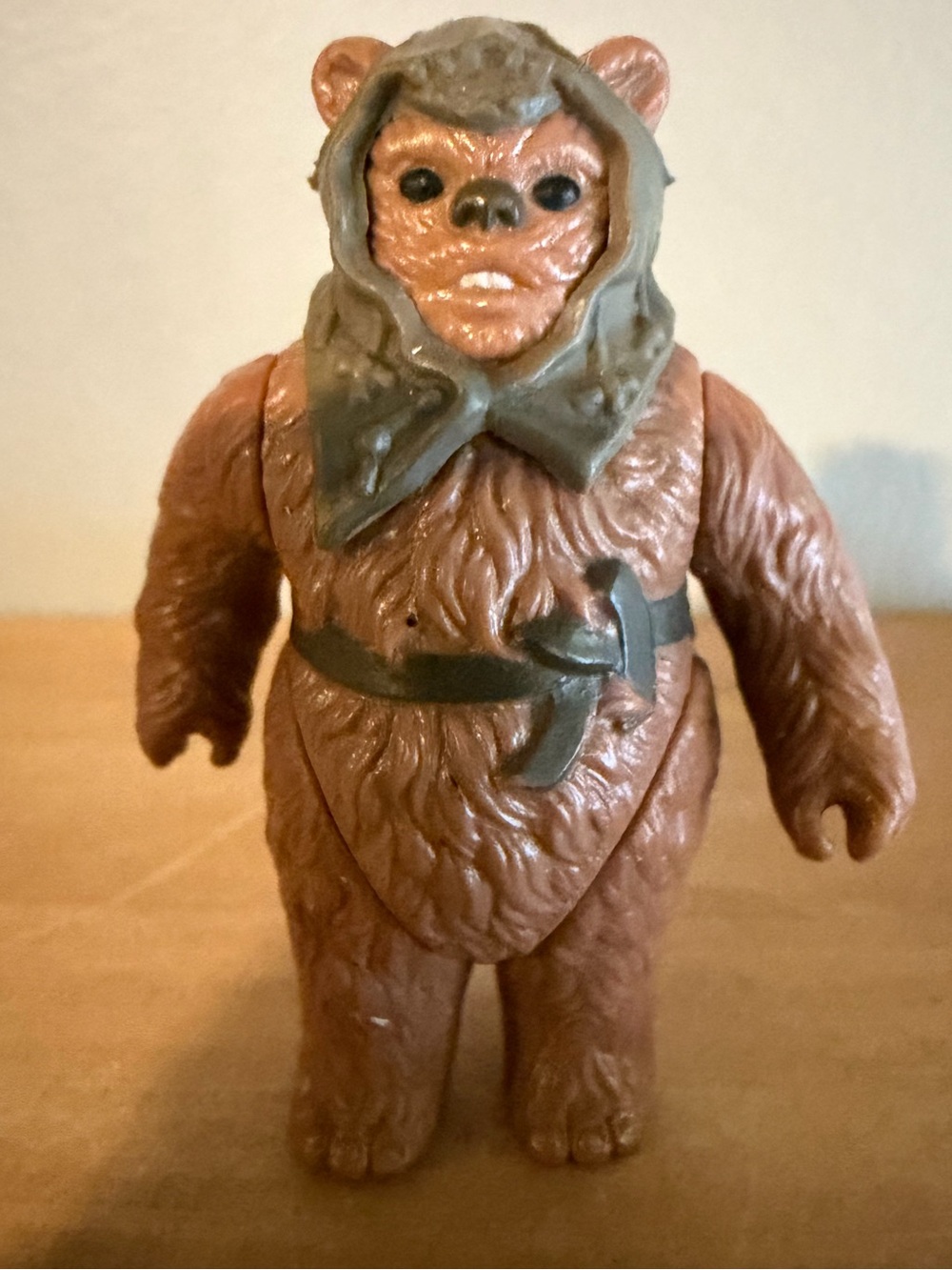 Vintage 1985 Star Wars ROMBA With Hood Last 17 Kenner Action Figure Ewok
